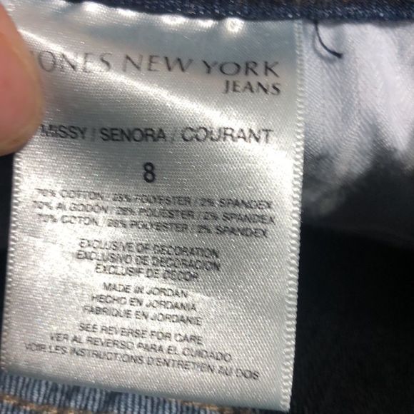 🔴 2 for $25 SOHO ANKLE JEANS | JONES NEW YORK size 8 - Picture 9 of 10